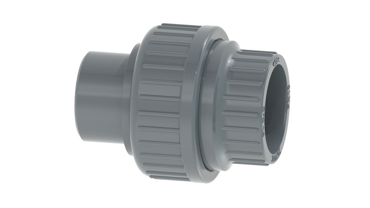 721.514.110 GF PVC 3-D KOPPELING 50mm 11/2"