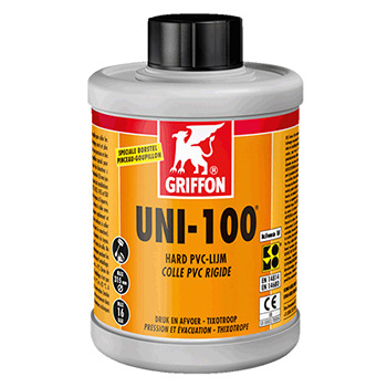 1711.100012 GRIFFON PVC LIJM UNI-100  1/2 Ltr.