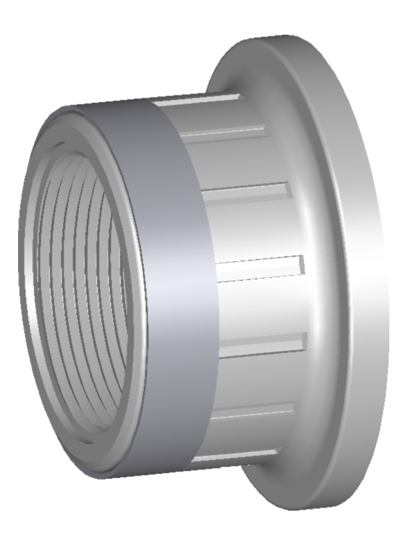 163.481.401 GF PVC-C  INLEGDEEL 1/2" DN15