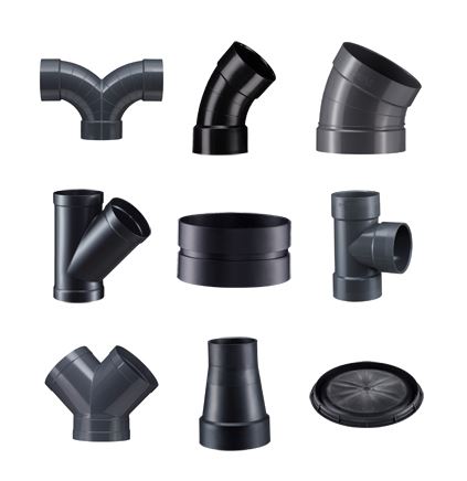 PVC hulpstukken
