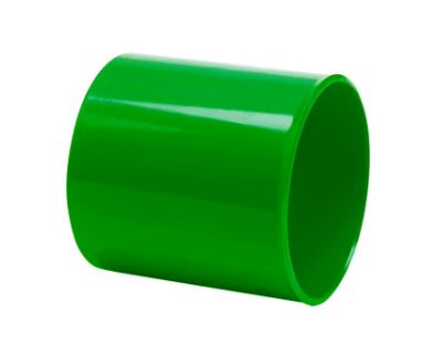 9308.800050 PVC DUBBELE LIJMMOF 50 mm GROEN