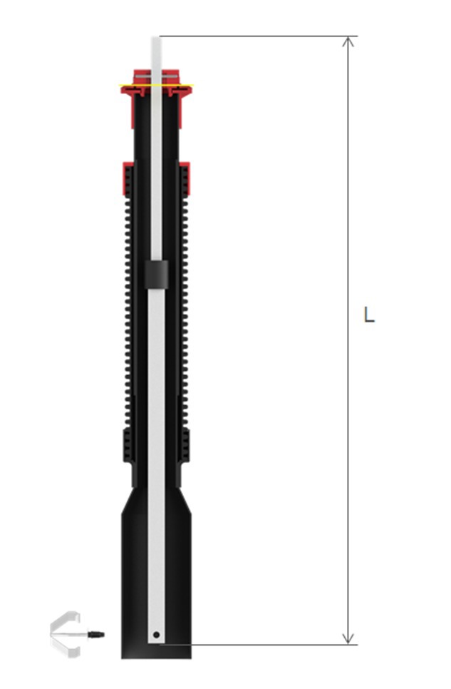 173.103.175 GF INBOUWGARNITUUR 0.75-1.1 mtr